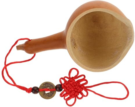 Mobestech Large Gourd Ladle Water Scoop Household Water Bailer Kitchen Gadget for Cooking