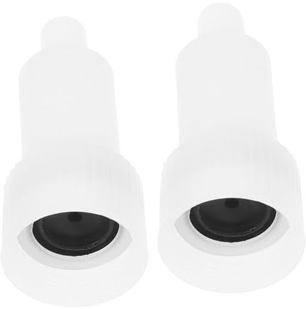 TOBBOMEY 2 pezzi Ricambio Testa Dispenser Sapone Liquido Pompa Interna Resistente e Antiurto Compatibile con Bottiglie per Uffici Hotel e Cucine Professionali