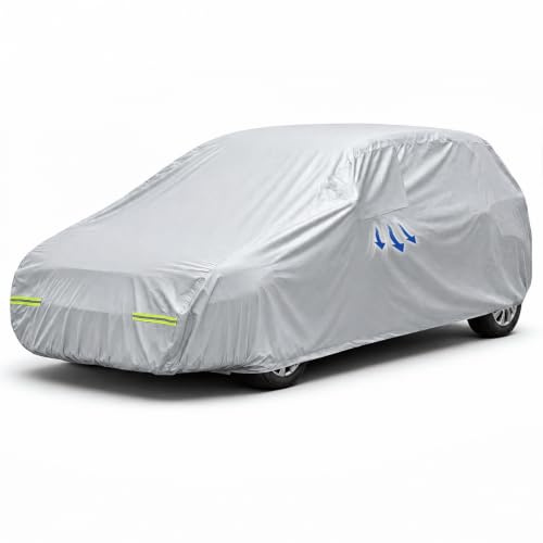 Favoto Funda Coche Exterior Impermeable Tejido Oxford Transpirable