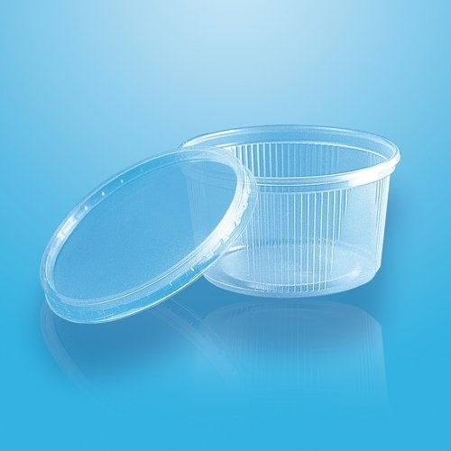250 Verpack-Becher+Deckel 250ml rund d=101mm natur Polypropylen