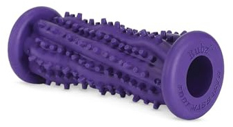 Due North Rubz Foot Roller Massager for Plantar Fasciitis Pain Relief, Massage Feet, Relaxes Muscles, Supports Circulation, Latex Free, Purple, Oversized V4550250-O/S, Multi Colored