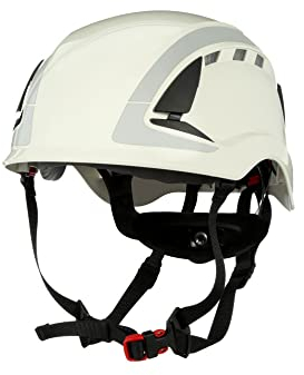 3M SecureFit Schutzhelm, X5001V-CE, weiß, belüftet, reflektierend, CE