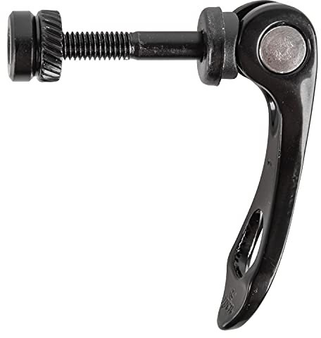 Messingschlager Promax Unisex – Erwachsene − Schnellspanner für Sattelklemmen Schwarz