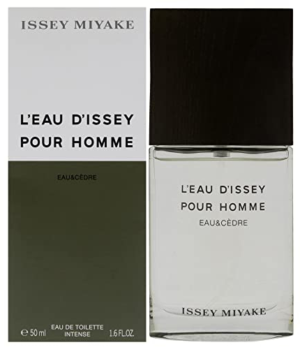 Issey Miyake - L’Eau d’Issey pour Homme Eau & Cèdre Eau de Toilette Intense – Lebhafter, holziger Duft mit Zedernholz & Kardamom – von der Natur inspiriert – in verschiedenen Größen erhältlich.