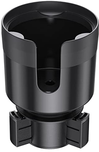 Lam-lord GZ002 Car Cup Holder Expander Adapter, Black, Plastic, 10.0 x 2.0 x 2.0 cm, Compatible with Large Bottles and Mugs