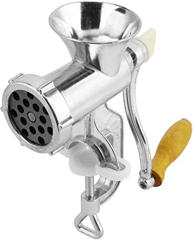 Manueller Fleischwolf, Wurst-Rindfleisch-Fleischwolf Zur Herstellung von Fleisch aus Edelstahl, Aluminiumlegierung, Eisenmühle, Küchenwerkzeug