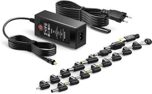 Zolt 65W Netzteil Universal Laptop Ladegerät für Lenovo HP Dell Acer Asus Samsung Toshiba Gateway Compaq IBM Laptop Ladegerät Netzteil mit 16 DC Steckern