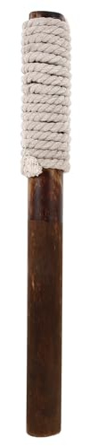 FRCOLOR Outdoor Wood Torch Yard Wood Torch for Driveway Lawn Patio Decorative Elegant Style Not Easy to Deform Vintage Festival Celebration
