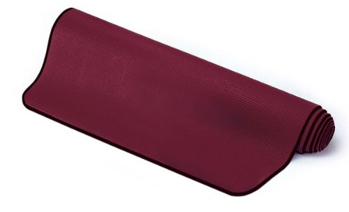 SISSEL Pilates Yoga Matte Fitness Gymnastikmatte burgundy red