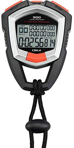 KASPER & RICHTER Memory Master Stoppuhr schwarz One Size
