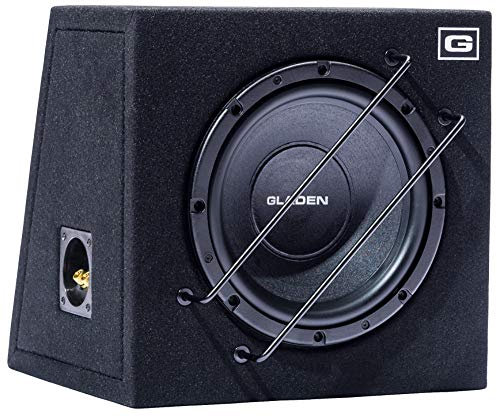 Gladen Zero 10 PRO S – Subwoofer da 25 cm in alloggiamento MDF chiuso da 22 l, capacità di carico RMS – 400 Watt Impedenza 4 Ohm