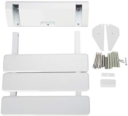 Folding Shower Seat, Safety Easy To Use and Install Foldable Bathroom Bench for Home Sauna Room Use