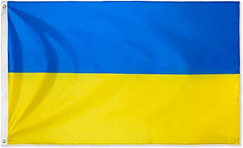 Generico Unisex – Erwachsene Flagge der Ukraine, 90 x 150 cm Fahne, Gelb Blau, Einheitsgröße
