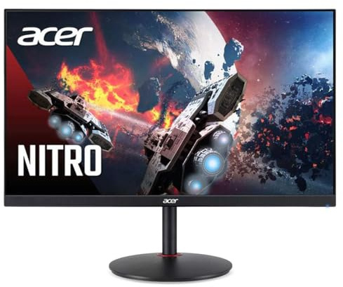 acer Nitro XV272U Vbmiiprx 27 Zero-Frame WQHD 2560 x 1440 Gaming Monitor | AMD FreeSync Premium Agile-Splendor IPS Overclock to 170Hz Up 0.5ms 95% DCI-P3 1 Display Port & 2 HDMI 2.0