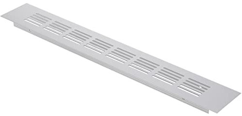 PrixPrime - Rejilla de ventilación de Aluminio para zócalo de 350 x 50mm
