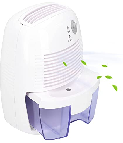 Natudeco Mini Umidicatore Mini USB Deumidificatore Automatica Silenzioso Essiccatore Elettrico per Camera da Letto Bagno Garage Armadio Cucina