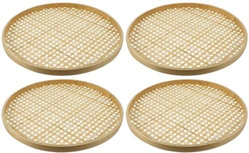 DOITOOL Lot De 4 Passoires En Pour Décoration Alimentaire De Garde-Manger De Service De Nourriture Crochets Muraux Passoire Décorative De