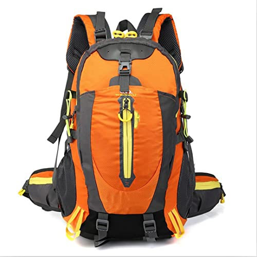 Hcclijo Wasserdichter Kletterrucksack, 40 l, Outdoor-Sporttasche, Reiserucksack, Camping, Wandern, Rucksack