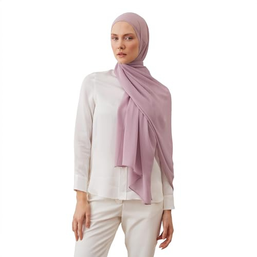 femple Deluxe Chiffon Hijab | Hochwertiger, Luftiger Hijab – Ideal für besondere Anlässe