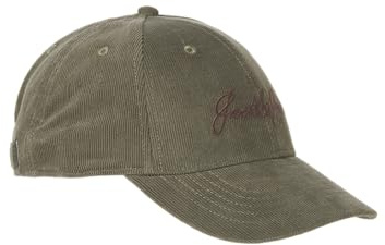 JACK & JONES Herren Cord Baseball Cap mit gesticktem Logo, verstellbar