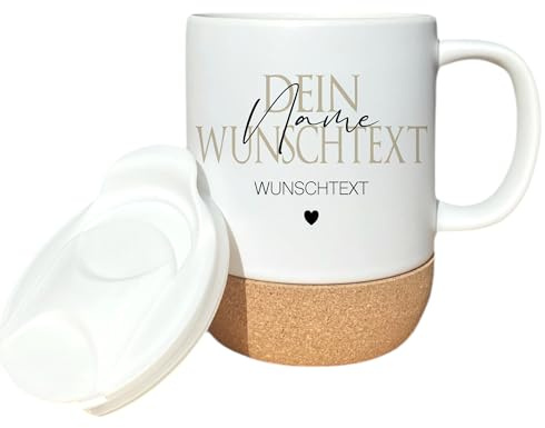 Manufaktur Liebevoll I Wunschtext Tasse personalisiert, Geschenk Tasse Name, Spruch Kaffeetasse Geburtstagsgeschenk, Dankeschön Geschenk Abschied Freunde, Familie, Kollegen Weihnachten (Wunschtext)