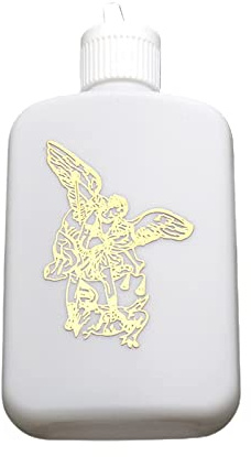 CQEAZ Botella de agua bendita de 100 ml, diseño religioso, para el hogar, para Navidad