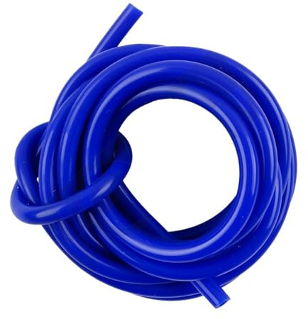 Manguito Turbo Manguera de vacío de silicona de 3 m (10 pies) Tubo flexible de refrigerante turbo de 3 metros (2 mm, 3 mm, 5 mm y 6 mm) Líneas y mangueras de presión(10 Feet ID2mm Blue)