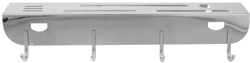 Cabilock Portacoltelli da parete - Portautensili da parete - Portacoltelli da - da cucina e portaposate con 4 ganci salvaspazio per utensili da cucina