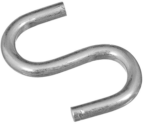 Stanley National Hardware V2076 S-Haken, verzinkt, 2,5 cm