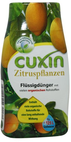 Cuxin Flüssigdünger für Zitruspflanzen, 400 ml