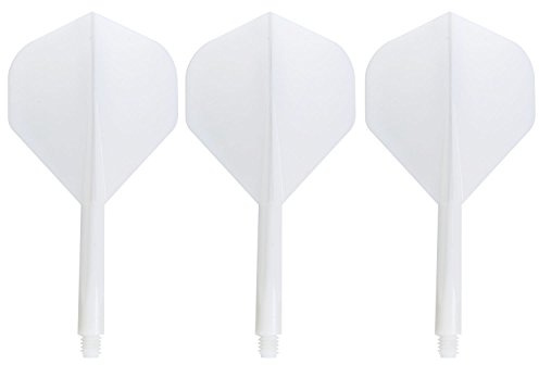 Condor Zero Stress Flight System - Standard White - Dart Flights Medium