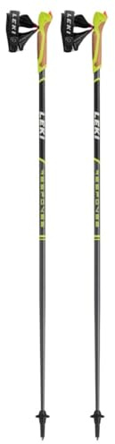 Leki Response Wanderstöcke, Anthrazit/Schwarz/Grün, 120 cm