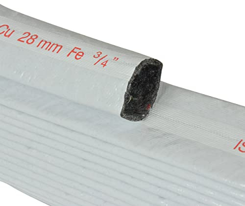 Scorprotect® Vlies Schutzschlauch Isolierung 4 mm Grau 10 m Schlaufe (Vlies, 90 x 4 mm)
