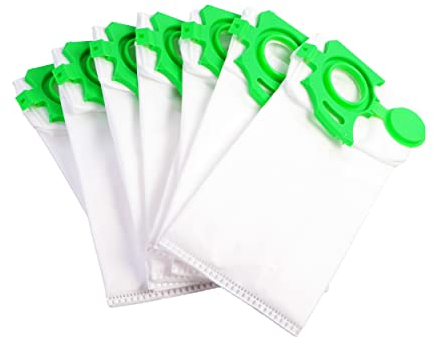 Sacchetti per aspirapolvere, scatola filtro compatibile con Sebo Felix, Dart, 7029-ER – 8 sacchetti filtro ad alto assorbimento della polvere, durevoli, igienici, ideali per chi soffre di allergie e