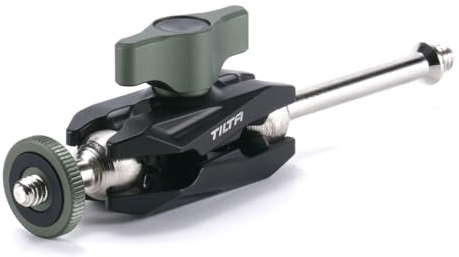TILTA Mini Magic Arm with Two ¼”-20 Mounting Points, Ball Head Magic Articulating Arm Compatible with Camera Cages, Top Handles, Tripods, and Mounting Clamps TA-MAA2-B