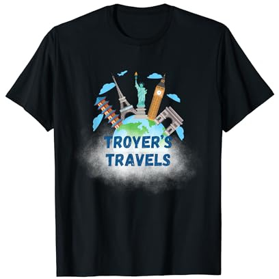 Troyer's Travels Official Merch T-Shirt