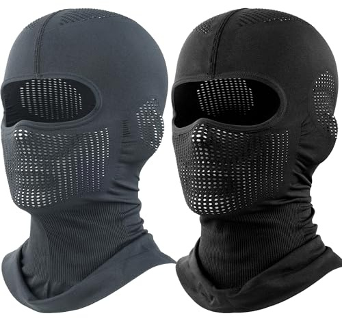 WTACTFUL 1/2 stycken – balaclava motorcykel sommar andningsaktiv stormmask balaclava män för motorcykel körning skidåkning snowboard