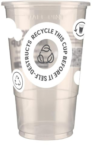 eGreen Printed TWOinONE Flexy Glass UK & CE Marked 1/2 Pint to Line (Box 1000)
