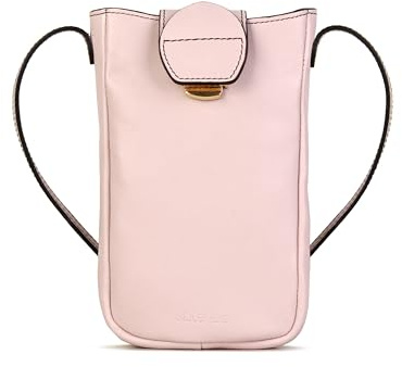 Kate Lee Ledertasche, Telefontasche, Fiolaine Blassrosa, Damen, hellrosa