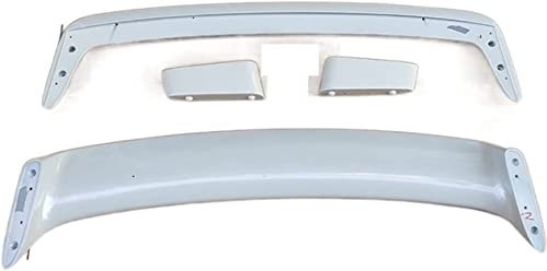 APARC Auto Heckspoiler für BMW E36 GT Sedan Coupe, Dachheckspoilerflügel Splitter Kofferraumspoiler Dachspoiler Dekoration Zubehör,A/White