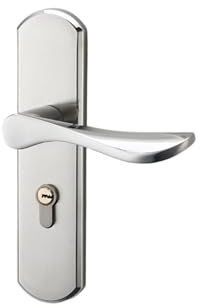 Serrure de porte intérieure, serrure de porte de chambre à coucher, style européen, poignée de porte silencieuse, ancienne serrure de porte en bois(H type bearing lock body 125)