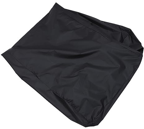 Sosoport copertura della sedia da spiaggia coperture cuscineria esterna sdraio lettino da spiaggia coprisedia resistente copertura per poltrona impermeabile per esterni 210d Nero