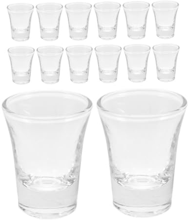 Alipis 36pcs Heat Resistant Glass Holy Communion Cups for Church Services Reusable Small Shot Glasses Fit Standard Trays Elegant Christian Chalice for Religious Ceremonies and Family