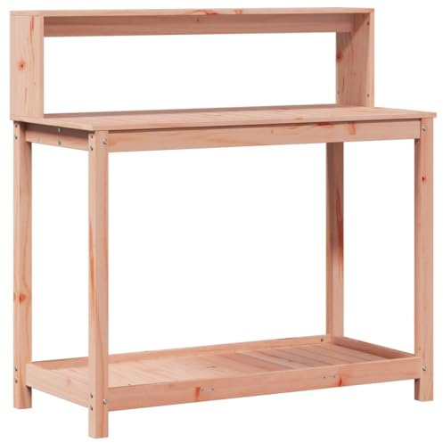 Generico Tavolo Invaso con Ripiani 108x50x109,5cm Legno Massello Douglas,Prato e Giardino,Giardinaggio,Supporti per piante-832415