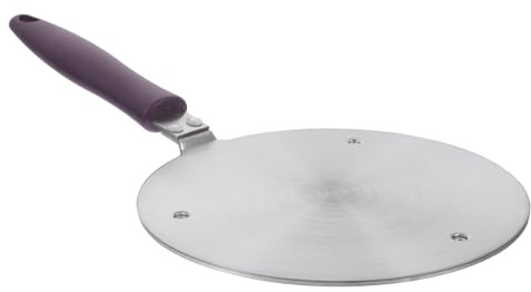 Milisten Adaptateur Plaque Diffuseur de Chaleur Induction 20 en Métal Compatible Cuisinière Gaz et Électrique pour Cuisson Uniforme et Protection Anti-brûlure Ustensiles Acier Inox
