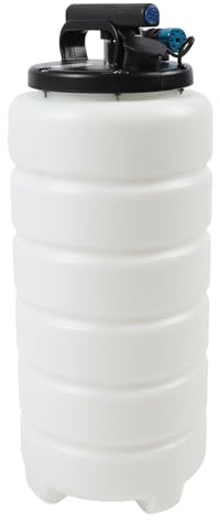 RASTKY Estrattore per Pompa a Vuoto per Olio Automobilistico Estrattore di Fluido Manuale Efficace da 15 Litri per di Fluido di Trasmissione Dell'olio per Auto, Servosterzo