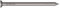 Nägel Drahtstifte, Senkkopf, 1,2 x 20 mm, Stahl blank, DIN 1151, 500 Stück