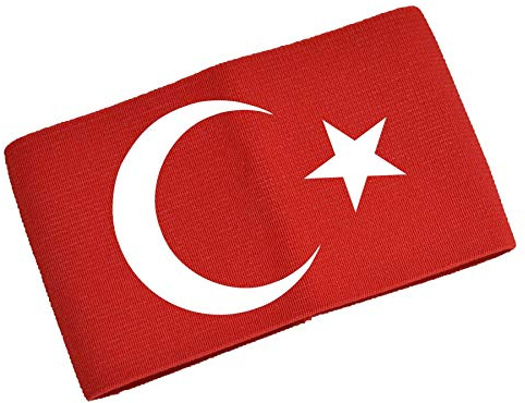 Kapitänsbinde Spielführerbinde TÜRKEI rot Junior Senior