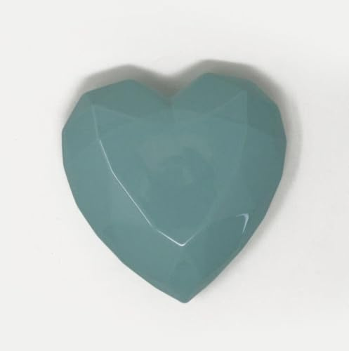Ceramiche Crescentini Diamant Herz Tiffany Verdunstet Luftbefeuchter für Heizkörper aus glasierter Keramik