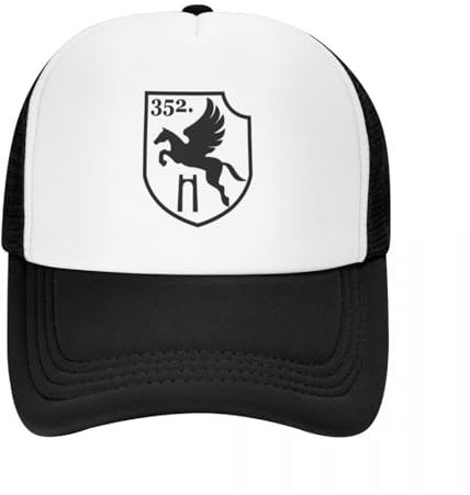 WVVCXCC Unisex und modisch Wehrmacht 352 Infanterie Division Omaha Beach Baseball Cap Hut Icon Beach Angelmütze Damen Golf Bekleidung Herren Sport Outdoor Geschenke
